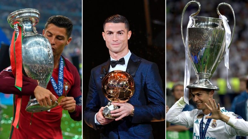 Ronaldo có bao nhiêu Quả bóng vàng trong sự nghiệp?