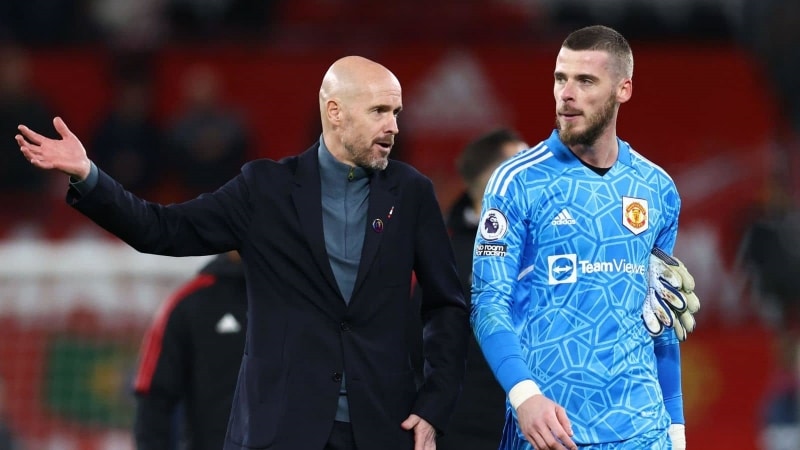 De Gea vẫn được Erik ten Hag tin tưởng, nhưng phải giảm lương