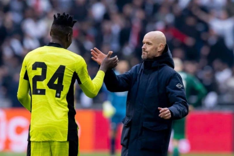 Onana là trò cũ của Erik ten Hag