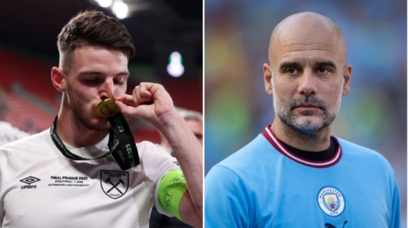 Man City chính thức nhảy vào cuộc đua giành Declan Rice