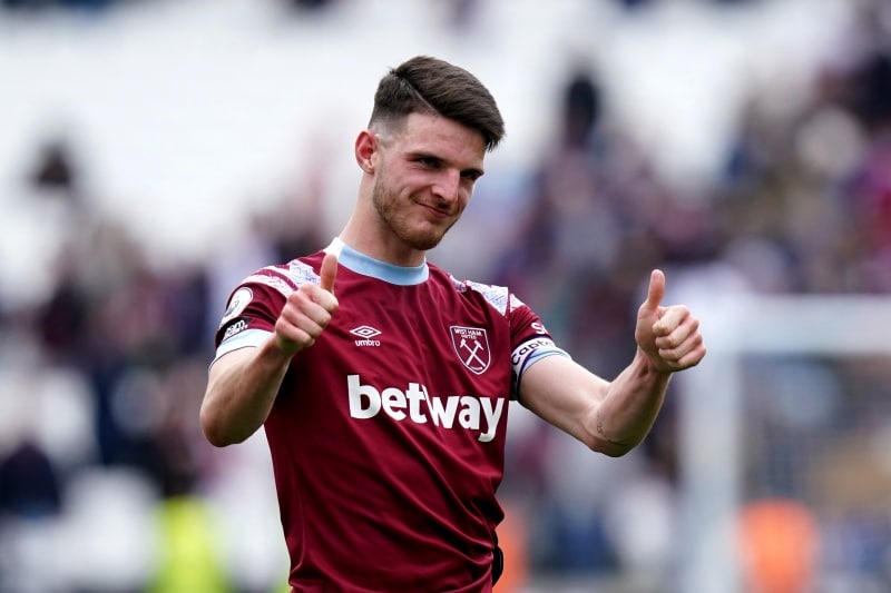 Arsenal gấp rút hoàn tất việc sở hữu Declan Rice