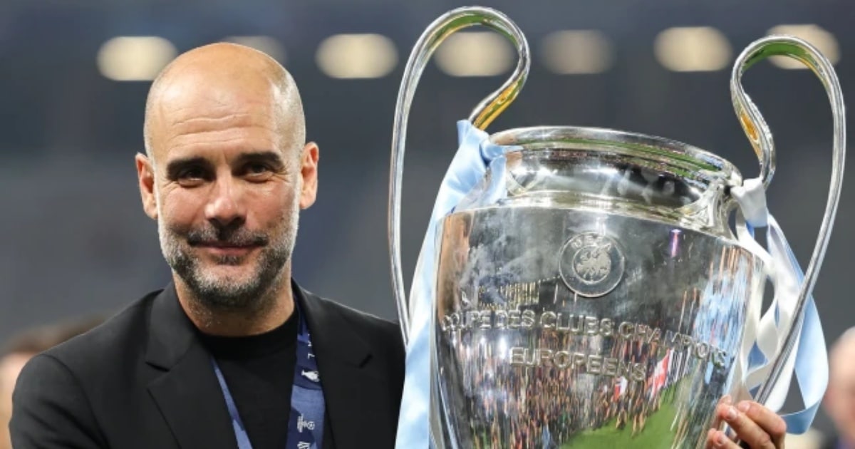 Hành động bất ngờ của Sir Alex với Pep Guardiola sau ngôi vương Champions League