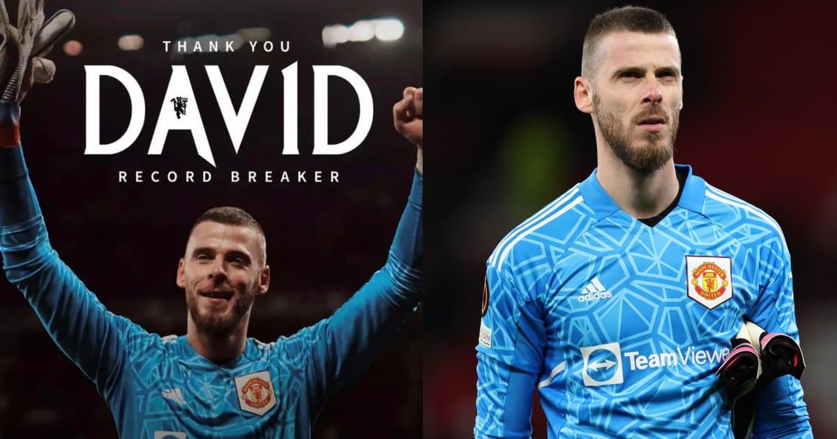 CHÍNH THỨC: David De Gea rời MU sau 12 năm gắn bó