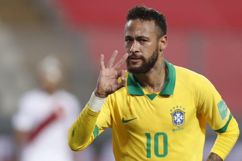 Hattrick của Neymar Jr