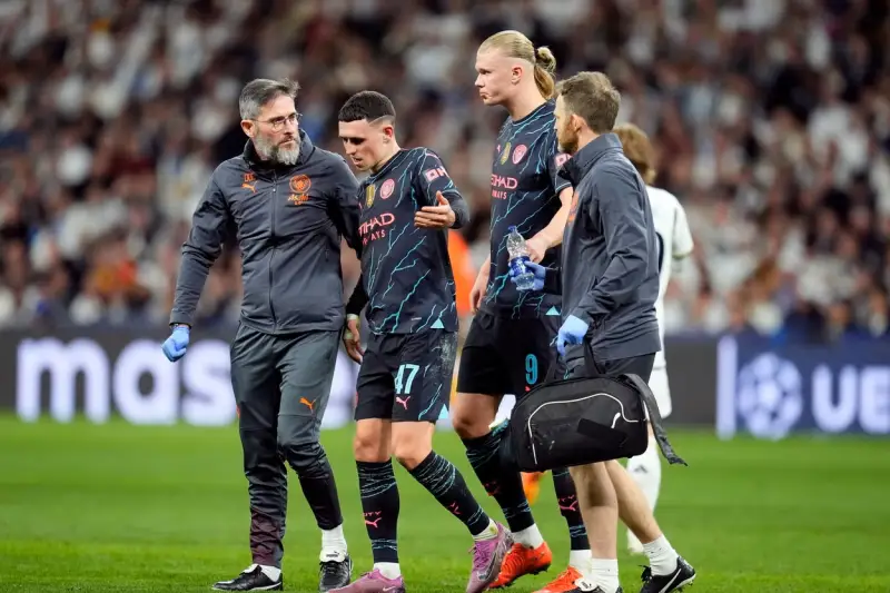 Pep Guardiola lên tiếng về chấn thương của Phil Foden