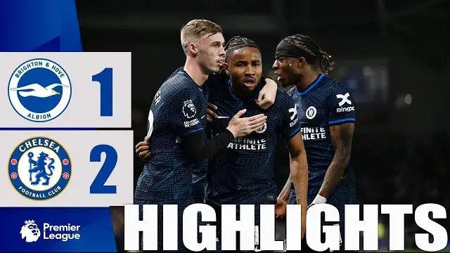 Video bóng đá Brighton vs Chelsea: The Blues tiến vào top 6