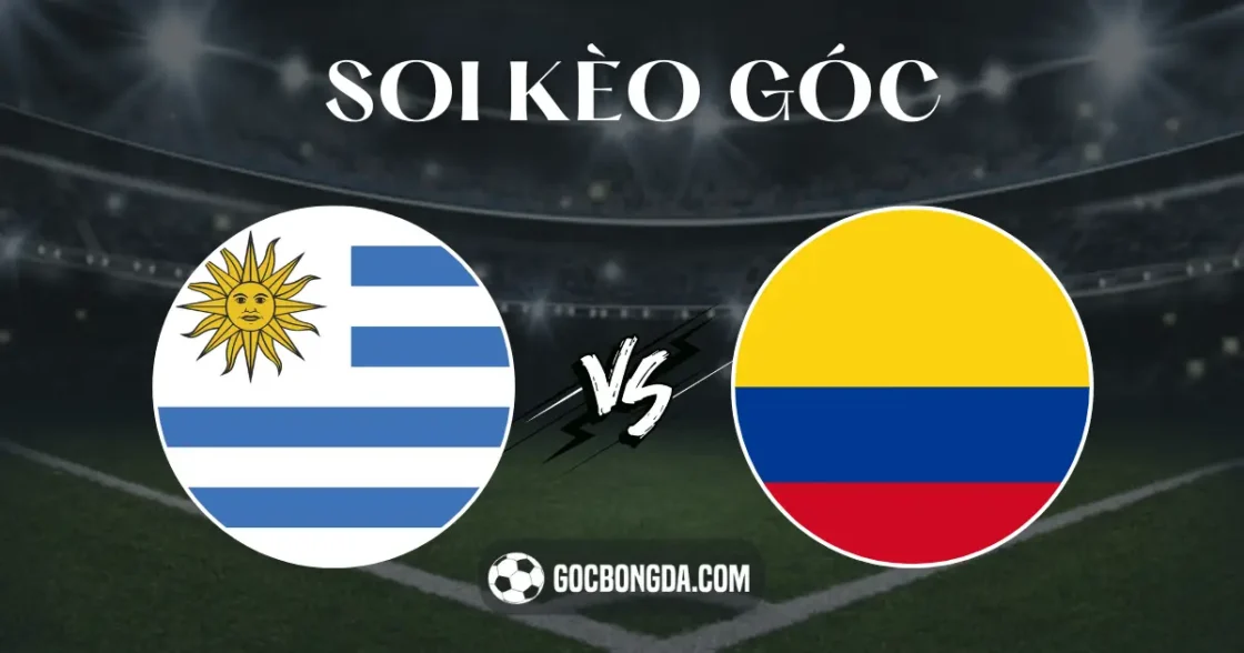 Soi kèo góc Uruguay vs Colombia 7h ngày 11/7