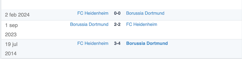 lich su doi dau dortmund vs heidenheim 1