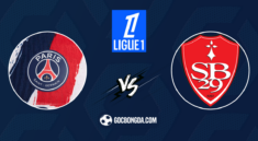 soi keo psg vs brest vong 4 ligue I