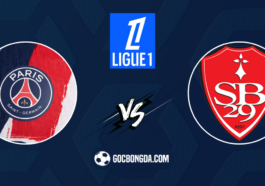 soi keo psg vs brest vong 4 ligue I