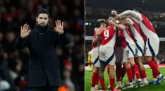 mikel arteta quyet dinh ban sao arsenal sau chien thang truoc palace