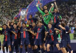 mbappe gui loi chuc mung den psg sau chuc vo dich c1