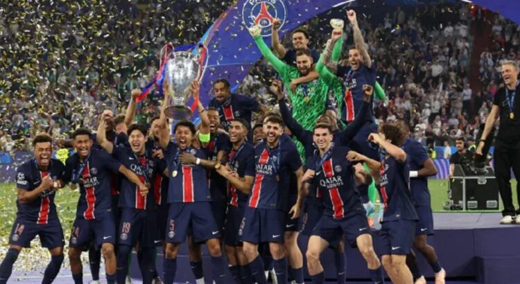 mbappe gui loi chuc mung den psg sau chuc vo dich c1