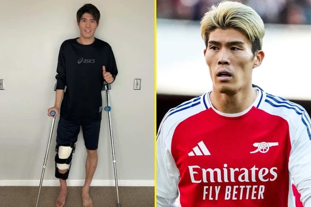 Takehiro Tomiyasu chia tay Arsenal vì chấn thương dai dẳng 2 Tomiyasu liên tục bị chấn thương nghiêm trọng ở chân