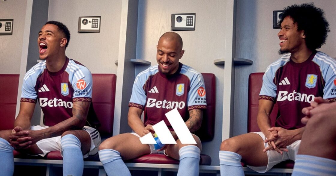 Aston Villa trình làng áo sân nhà 2025/26