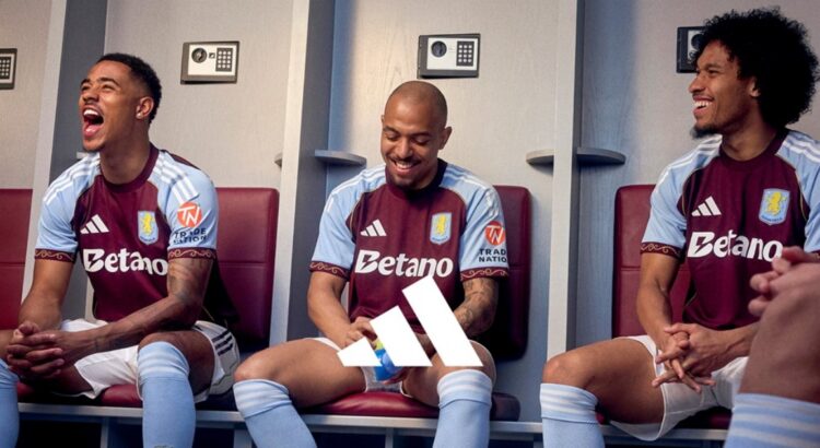 Aston Villa trình làng áo sân nhà 2025/26