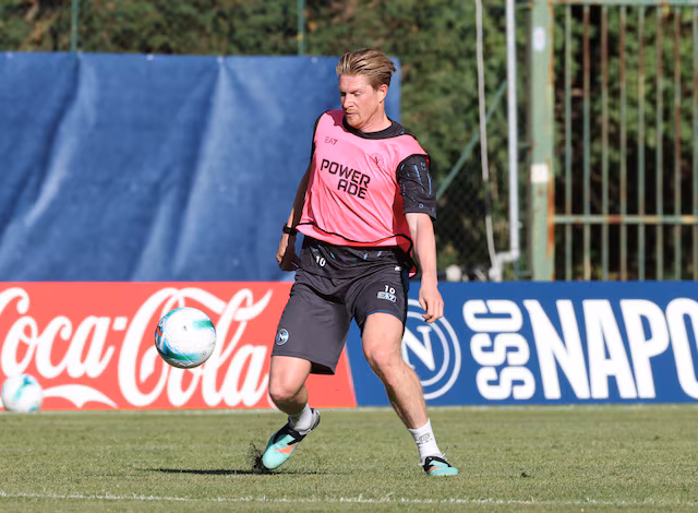 De Bruyne tham vọng vô địch cùng Napoli