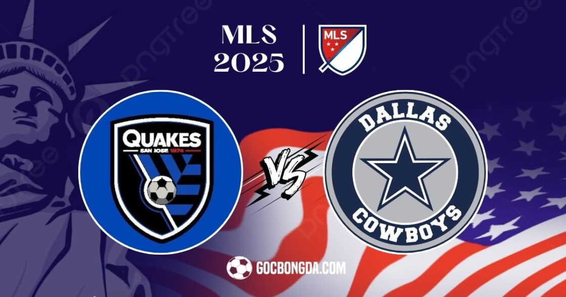 Nhận định, soi kèo San Jose Earthquakes vs Dallas 9h30 ngày 17/7