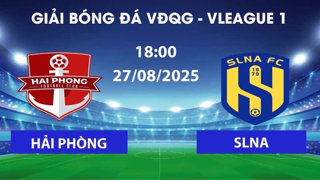 Hải Phòng Thắng Áp Đảo 2-0 Trước Sông Lam Nghệ An 1 hải phòng 2 - 0 sông lam nghệ an