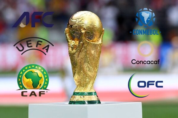 World Cup có bao nhiêu vòng loại và thể thức như thế nào? 3 FIFA chia vòng loại World Cup thành 6 khu vực chính