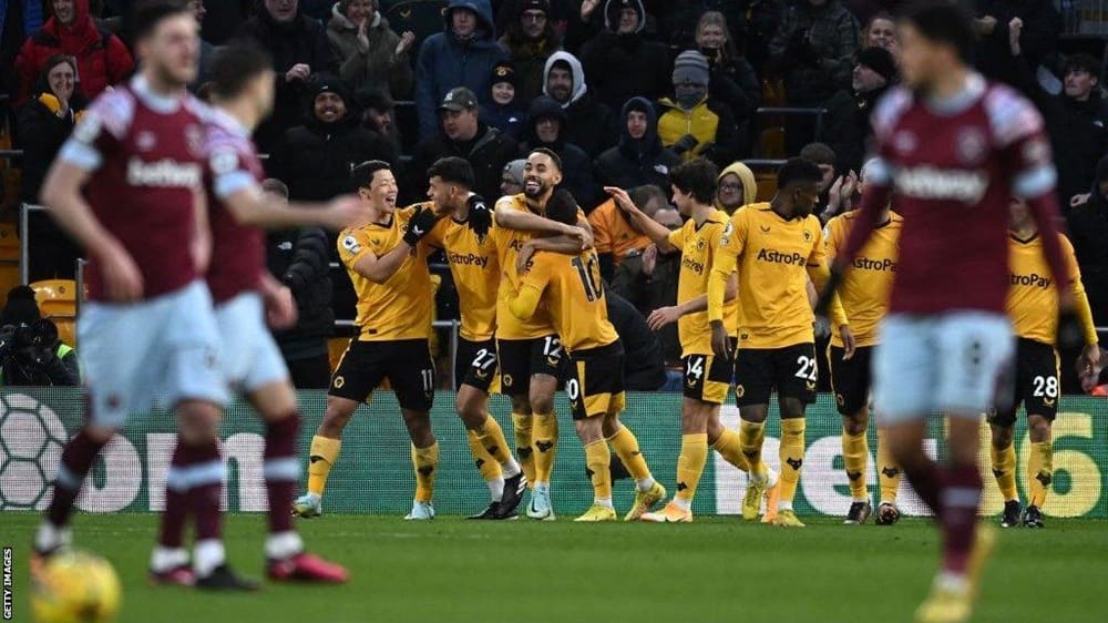 Wolves 3 2 West Ham 3