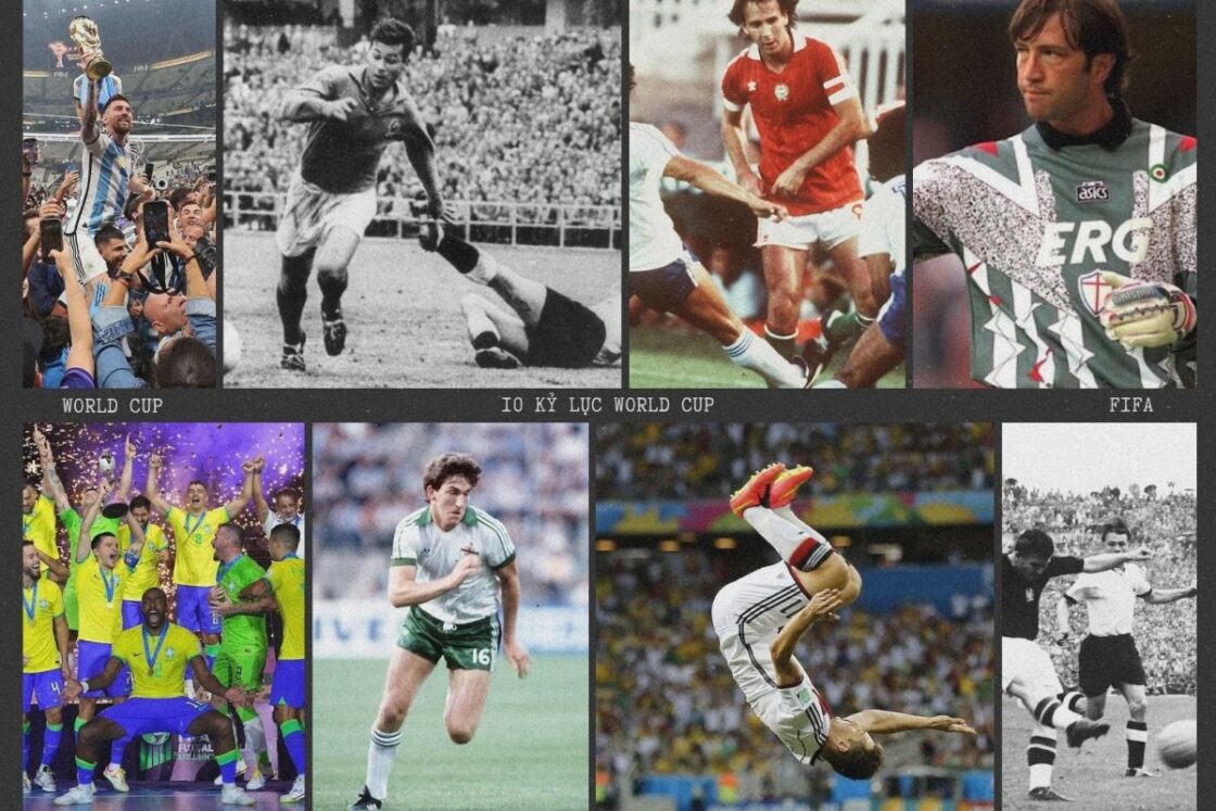 10 kỷ lục World Cup không thể phá vỡ mọi thời đại