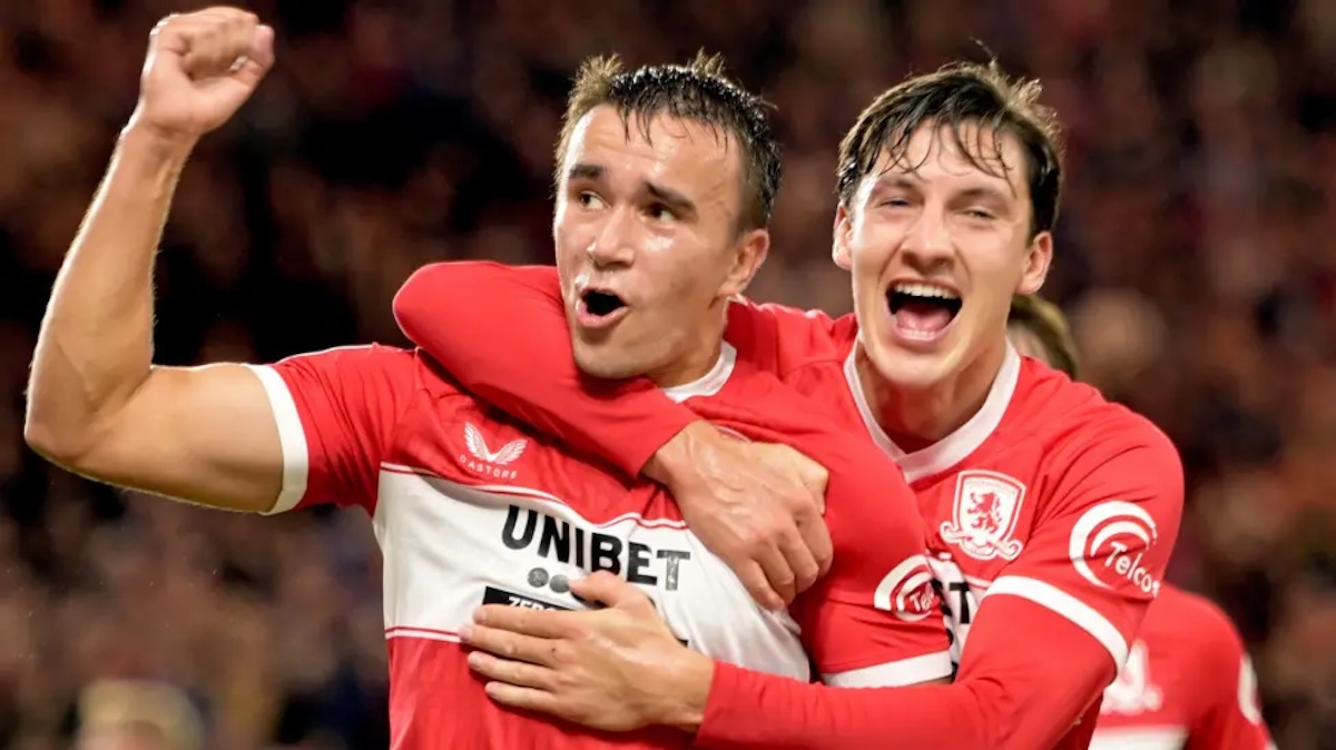 Boro chinh phục West Brom để vươn lên dẫn đầu BHX 2 David Strelec gia nhập Middlesbrough vào ngày cuối cùng từ Slovan Bratislava