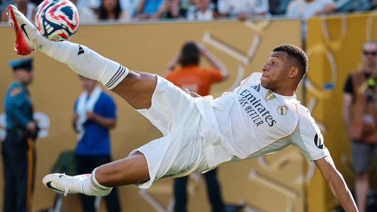 Kylian Mbappé đã ghi 2 bàn thắng cho đội tuyển Pháp trong giải này