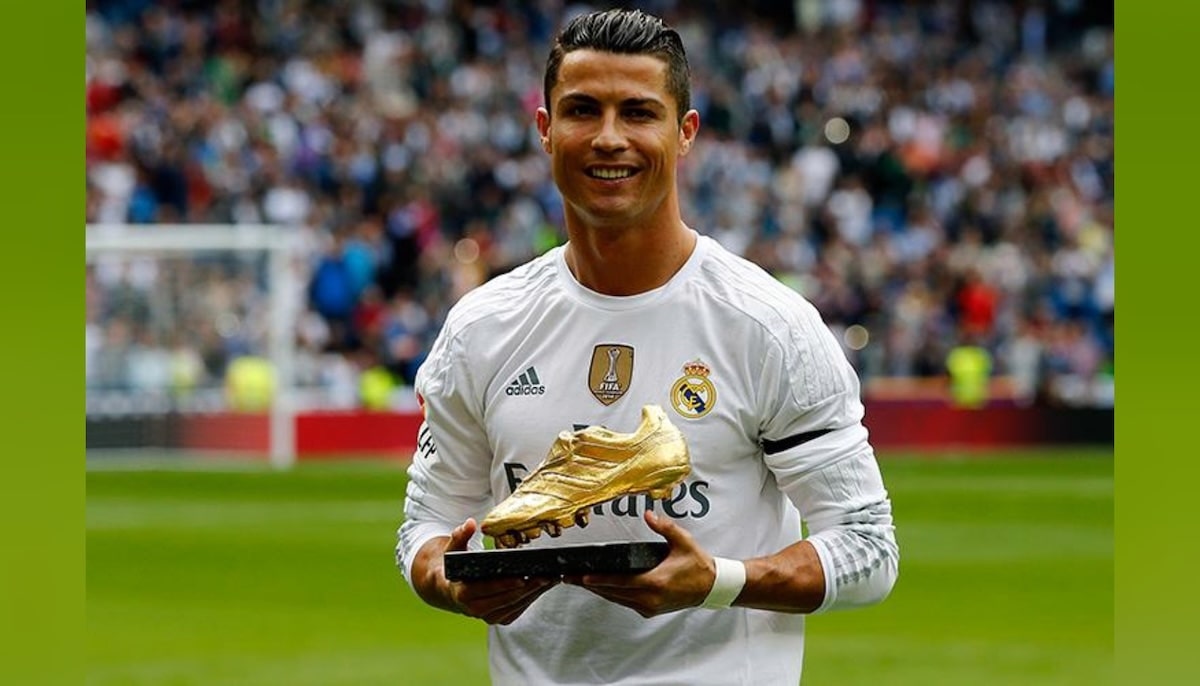 Cristiano Ronaldo ghi bao nhiêu bàn thắng trong sự nghiệp? 9 Ronaldo khẳng định đẳng cấp toàn diện khi giành Chiếc giày vàng châu Âu ở hai giải đấu khác nhau (Premier League và La Liga)
