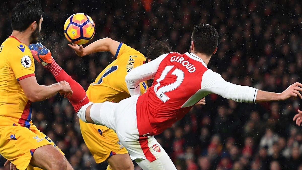 Nghệ thuật đánh gót ngẫu hứng và bí mật của siêu phẩm túc cầu 6 Bàn thắng đánh gót Giroud Scorpion Kick giành giải thưởng Puskás nhờ bản năng siêu phàm