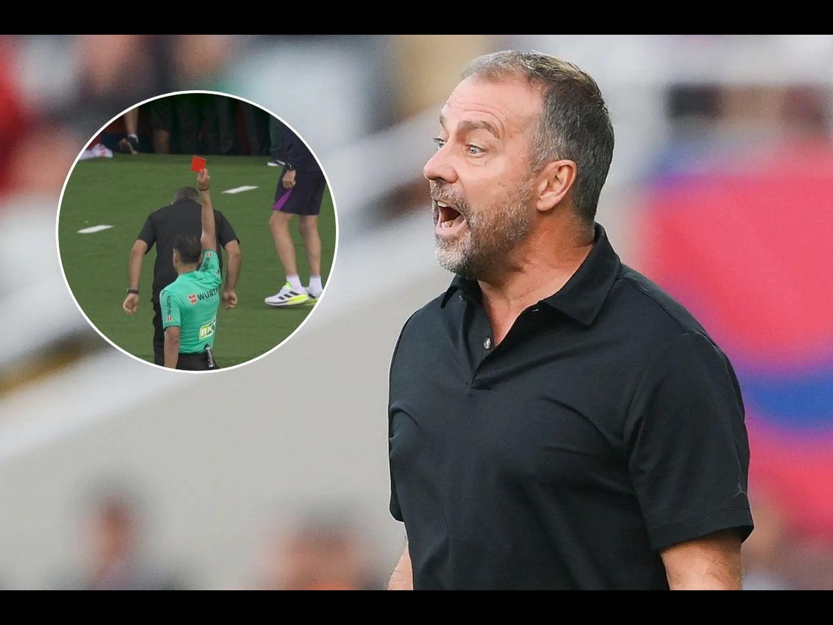 Thẻ đỏ gây tranh cãi của Flick có thể khiến ông vắng mặt trận Siêu kinh điển