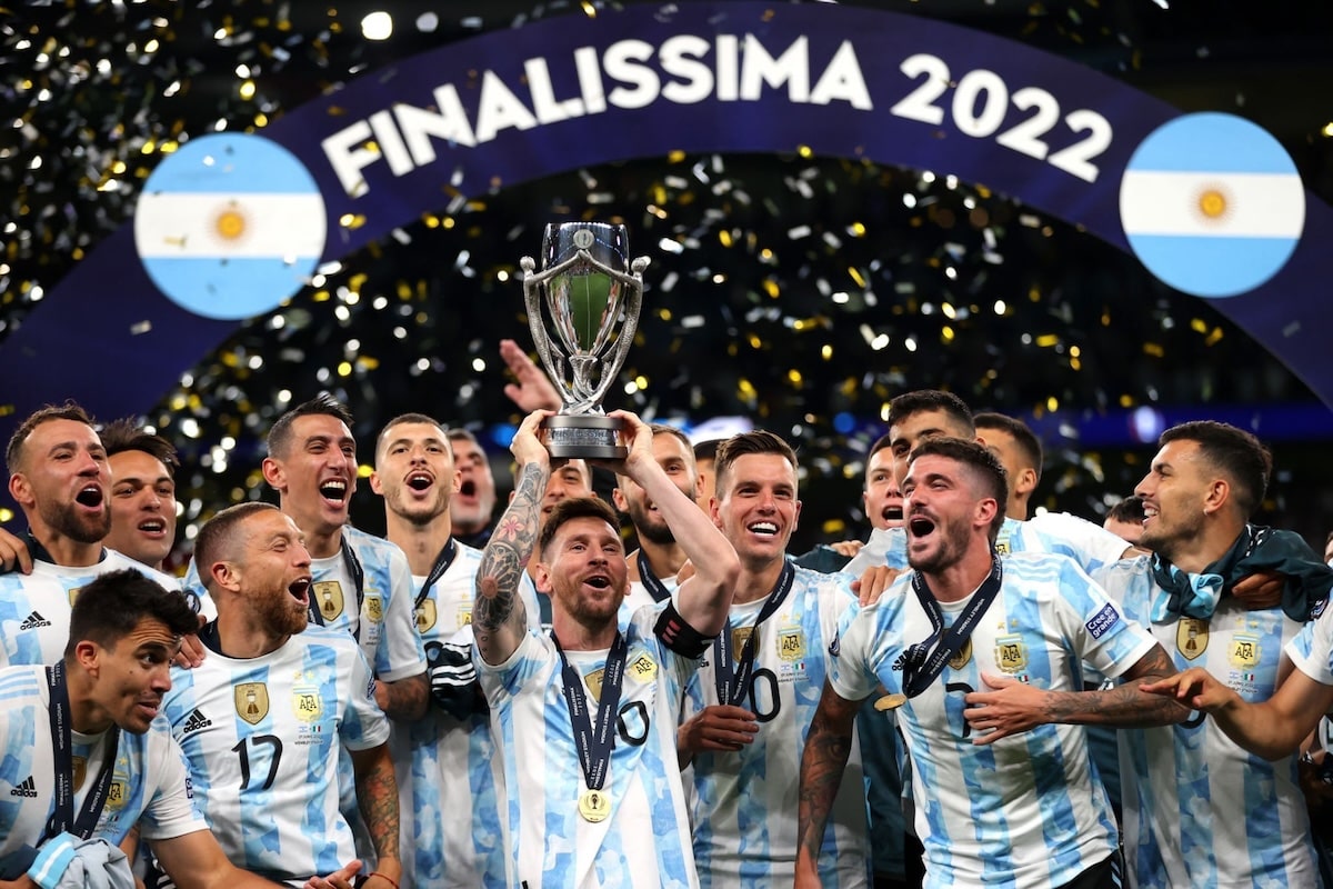 Messi đã vô địch những giải nào trong sự nghiệp? 4 Argentina vô địch Finalissima 2022 sau khi đánh bại nhà vô địch EURO (Ý) 3-0