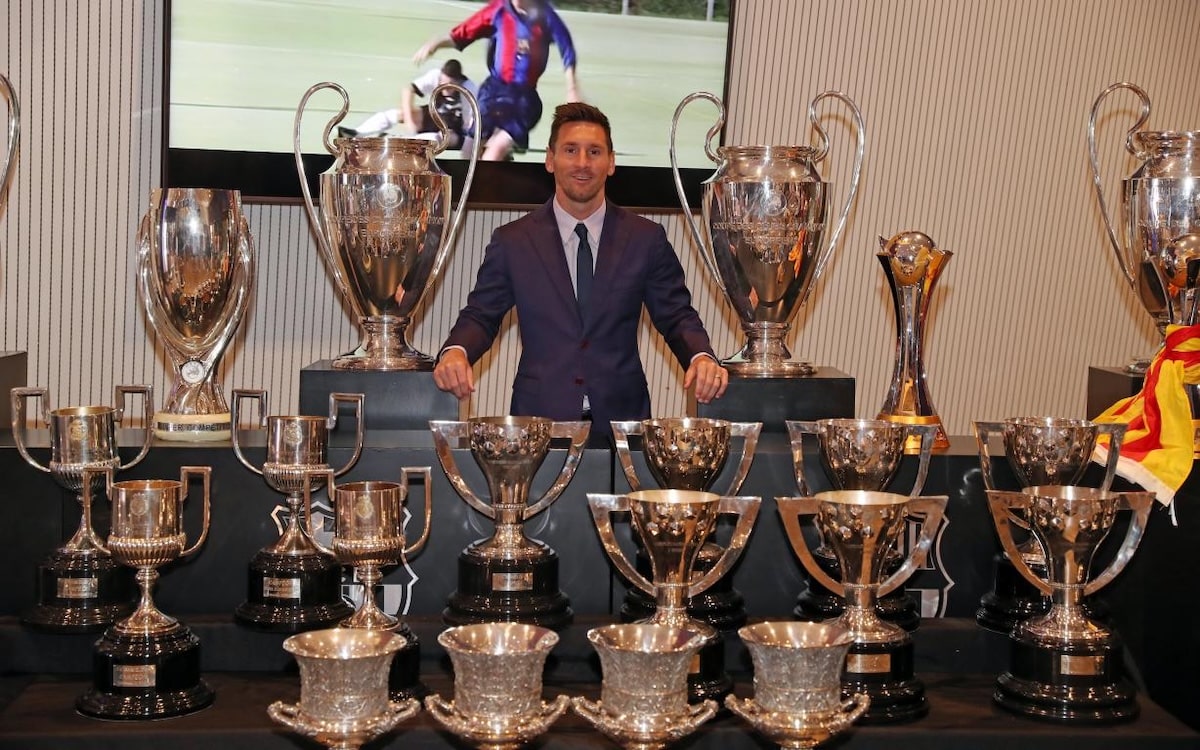 Messi đã vô địch những giải nào trong sự nghiệp?